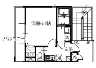 メルディア谷塚の物件間取画像